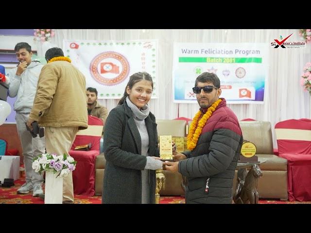 warm felicitation for batch 2081
