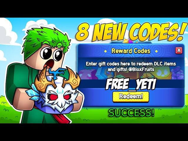 *NEW CODES* ALL WORKING CODES IN BLOX FRUITS MAY 2025! ROBLOX BLOX FRUITS CODES
