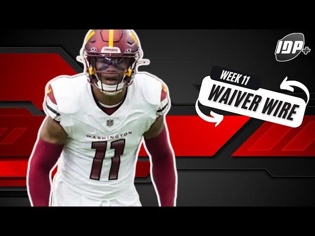 BEST Week 11 NFL IDP Waiver Wire: Fantasy Football MUST-HAVE Players!