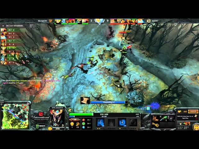 MiTH.Trust vs Rex Regum Qeon -  The International 4 Dota 2 Qualifiers - @Pimpmuckl @YeahWhiplash