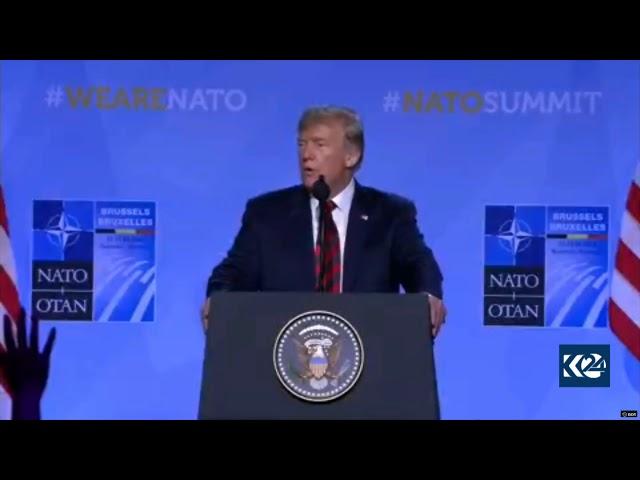 US President Donald Trump speaking to Kurdistan 24 praises the Kurds