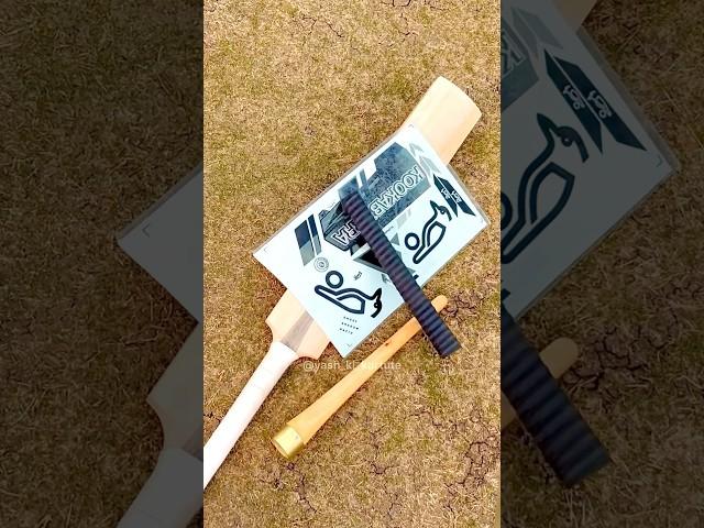 Kookaburra Sticker on Cricket Bat #cricket #shorts #batsticker