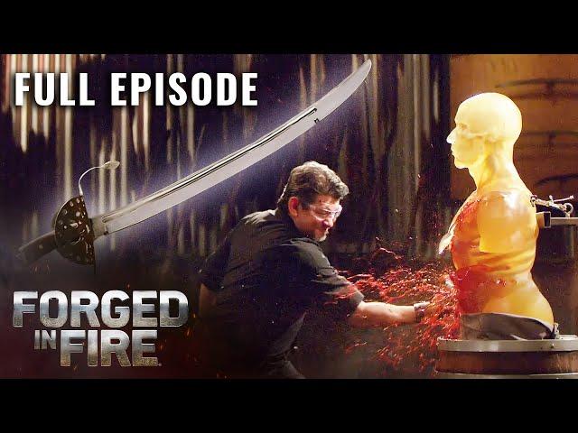 Forged in Fire: Forging a War Hero’s VICIOUS Sword (S9, E9) | Full Episode