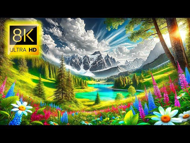 10,000 FANTASTIC VIEWS OF THE WORLD in 8K VIDEO ULTRA HD HDR / #8K #EARTH