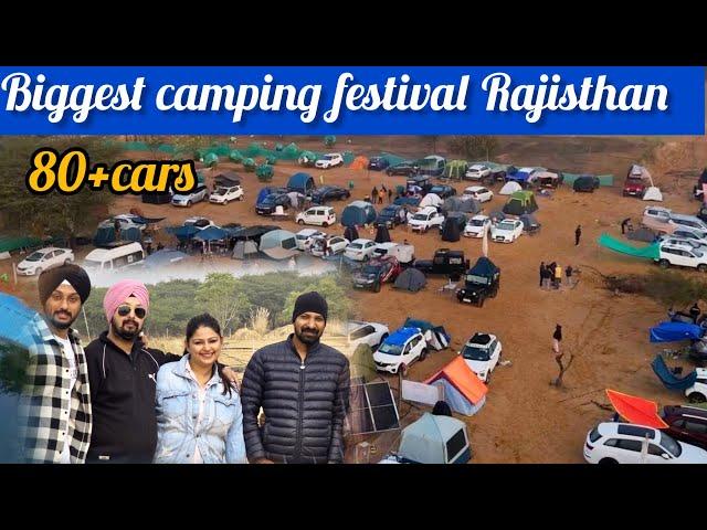 Ep-2 car camping in rajasthan Biggest camping festival with @Ghumakkadbugz