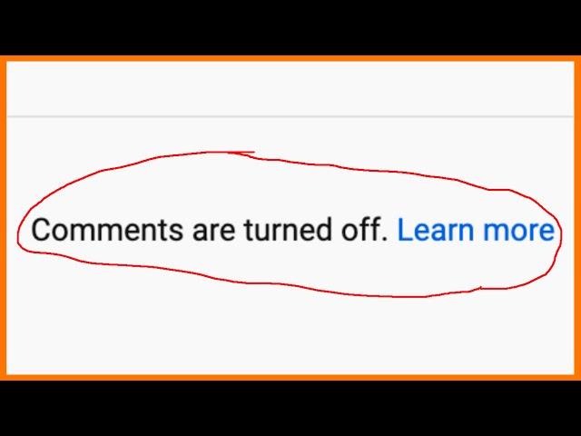 when youtubers turn off comments