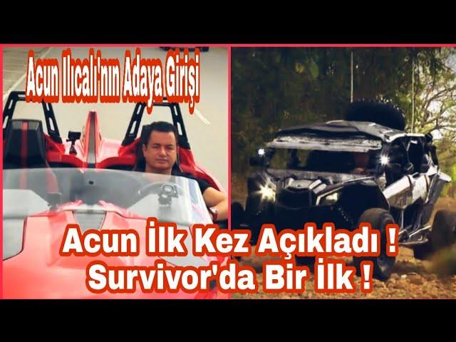 Acun Ilıcalı’dan Survivor 2020’ye Görkemli Adaya Giriş!  Acun Ilıcalı İlk Kez Açıkladı !!