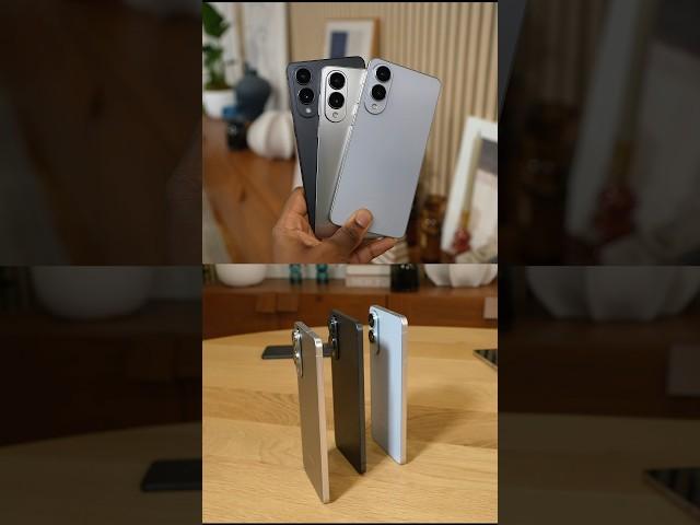 Galaxy S25 Edge in All Colors -  Titiamun Silver, Icy Blue & Jet Black!