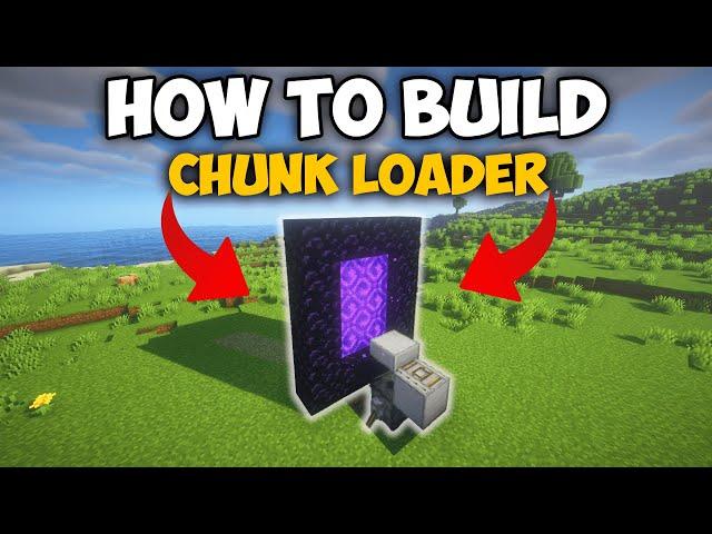 How To Build Chunk Loader in Minecraft | Chunk Loader Minecraft 1.21