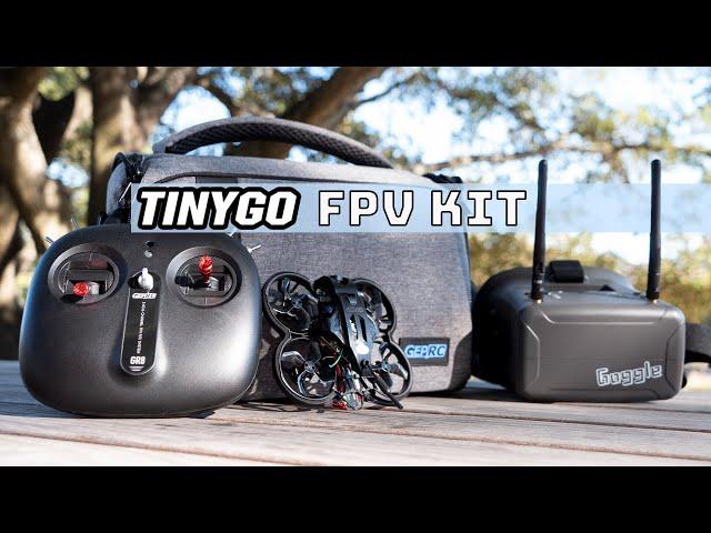 Ready To Fly FPV Kit - TinyGO from GEPRC With 4K Caddx Camera - Full Review (2021)