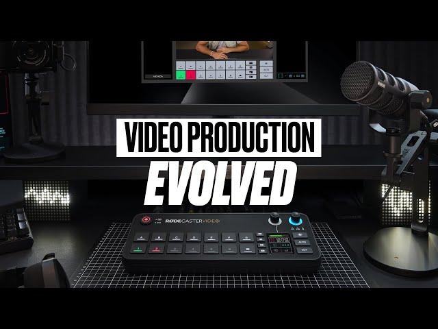 Introducing RØDECaster Video: The Ultimate Video and Audio Production Console