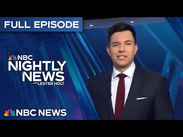 Nightly News Full Episode - March 6