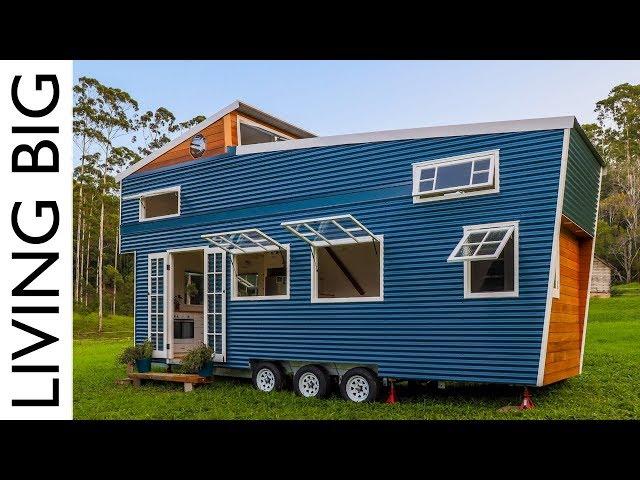 Tiny House With Amazing Pop Up Roof