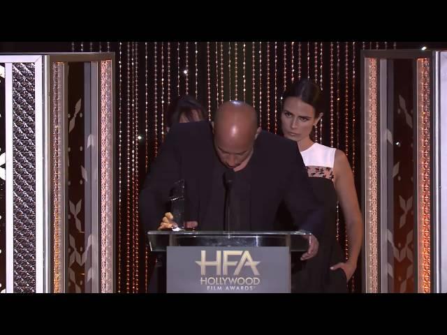 Vin Diesel Pays Tribute to Paul Walker at the Hollywood Film Awards 2016