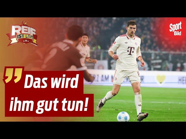 FC Bayern stellt Leon Goretzka ins Transfer-Schaufenster: wechselt er im Winter? | Reif ist Live