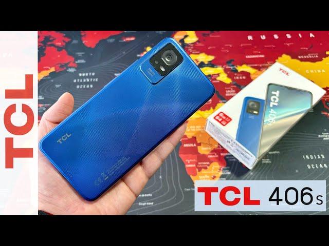 TCL 406s New Smartphone Low Cost - Unboxing and Hands-On