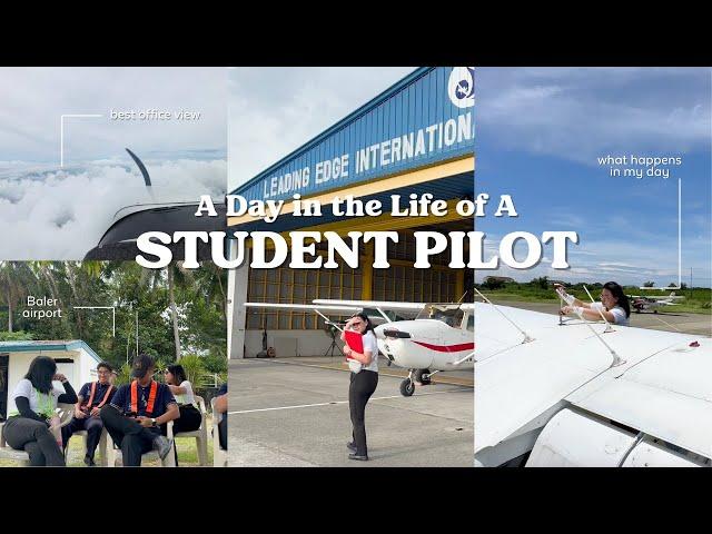 A day in the life of a STUDENT PILOT (updated version!) | Philippines - Yna Miguela | LEIAAI