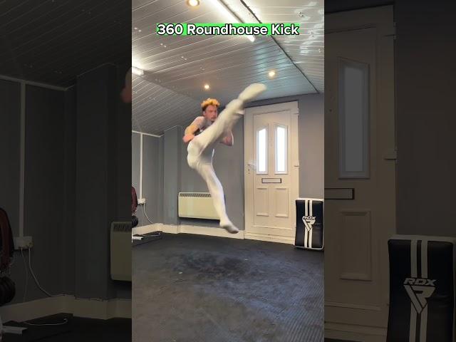 360 v 540 Roundhouse Comparison  #shorts