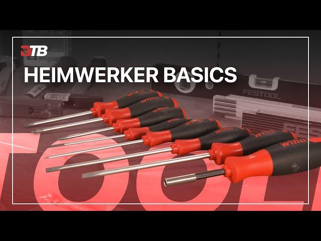  WELCHES WERKZEUG BRAUCHT MAN?! Handwerkzeug GRUNDAUSSTATTUNG | Basics & Must Haves für Einsteiger