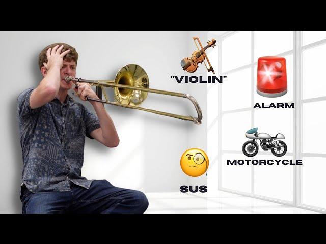 Emoji Sounds on Trombone