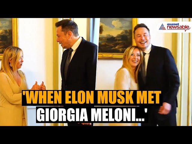 'When Elon Musk met Giorgia Meloni': Old Video Circulates Before Atlantic Council Award