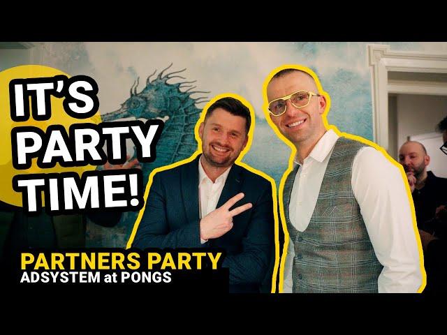 Adsystem x Pongs - partner's party Euroshop 2023