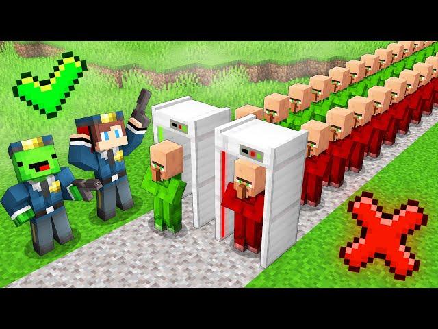 Mikey and JJ Use X-RAY as Police in Minecraft (Maizen)