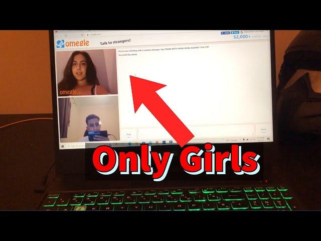 How To Find Girls Only on OMEGLE 2024 (EAZY)