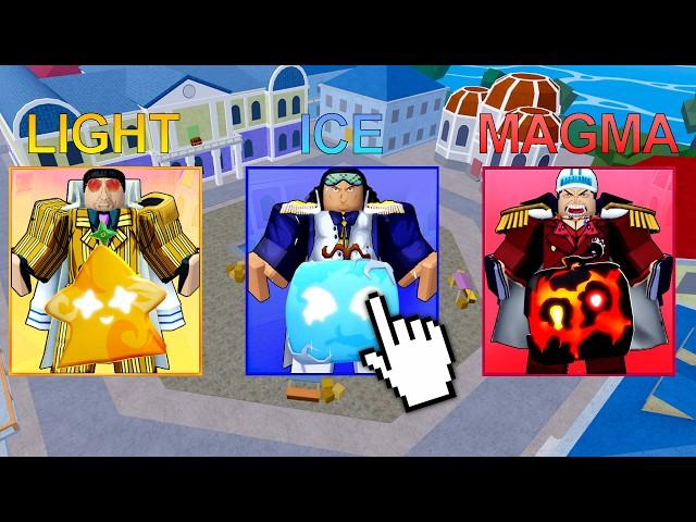 A CADA BOSS NO BLOX FRUITS EU VIRO UM PERSONAGEM DE ONE PIECE QUE JÁ LUTOU CONTRA ELE!