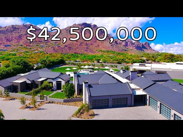 The MOST Expensive Home in Arizona! Secret Bunker, Man Cave, & Spa