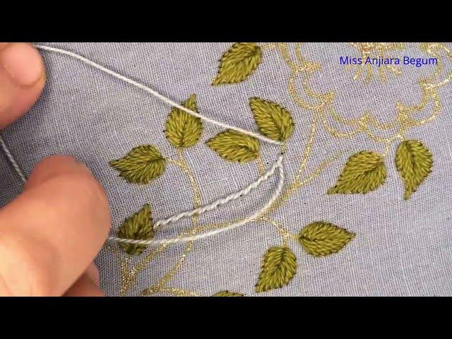 Miss Anjiara Begum  Hand Embroidery, Hand Embroidery Border Designs