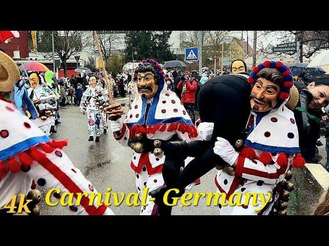 Carnival 2023 in Baden-Württemberg(Germany)-The traditional Swabian-Alemannic Fasnacht