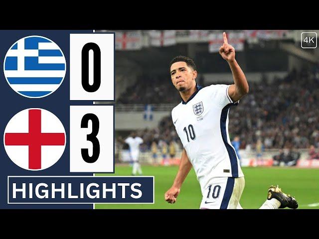 England vs Greece 3-0 Highlights & All Goals 2024 HD