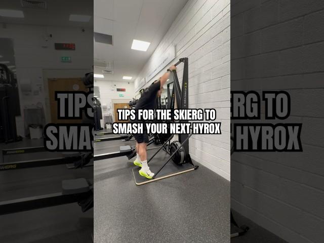 TIPS FOR THE SKI ERG  #shorts