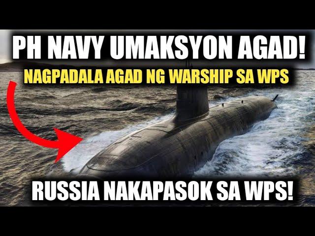 ACTUAL FOOTAGE! RUSSIAN SUBMARINE NAKAPASOK SA PILIPINAS! PH NAVY UMASKYON AGAD! | sirlester