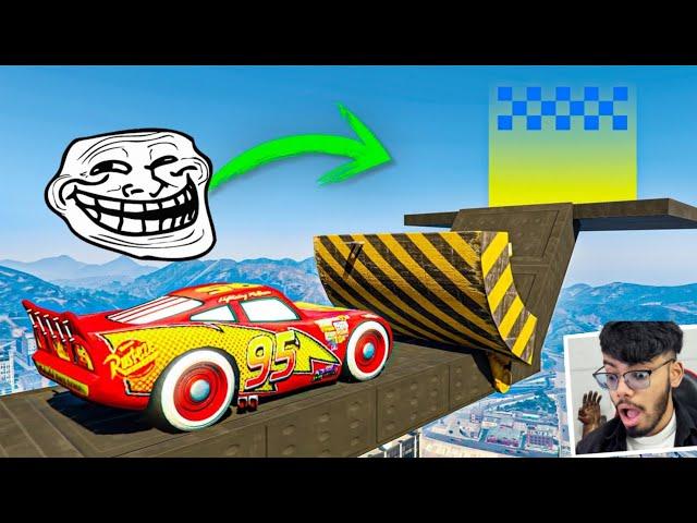 Troll Parkour Race Only 0.0033% People Can Complete This in GTA 5!