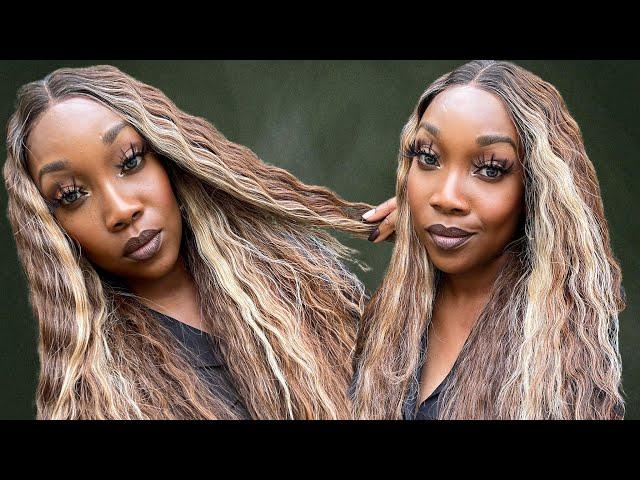 THIS COLOR!  Sensationnel Butta Lace Unit 17 | Balayage Caramel | Miss Khrissy