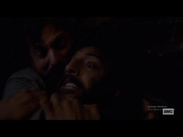 The Walking Dead 10x07 - Siddiq Death Scene