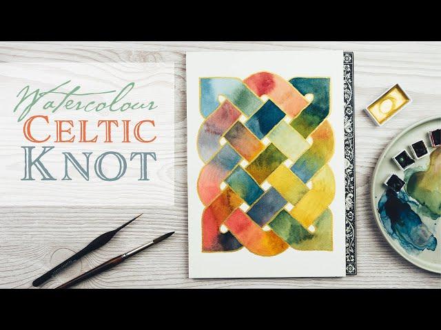 Paint with me | Celtic Knot in Watercolour