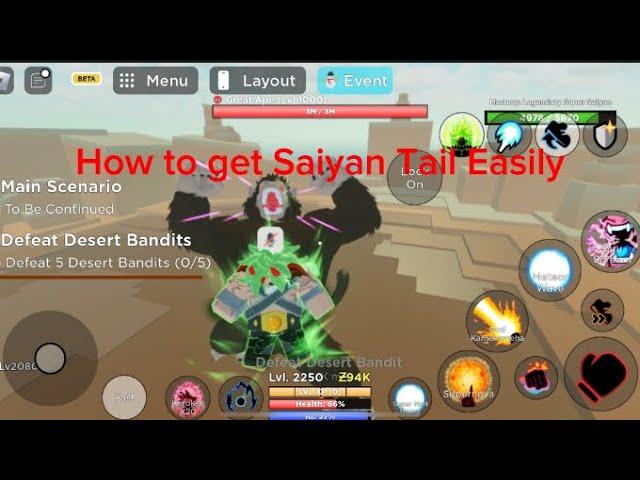 Unlock Saiyan Tail in Dragon Soul: Effortless Method! 