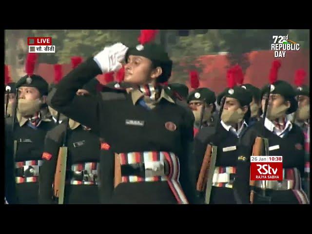 NCC Girls Marching Contingent | Republic Day Parade 2021