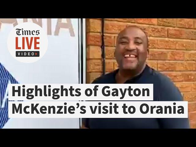 ‘We are going to learn from Orania’: Gayton McKenzie visits the Afrikaans-only town in SA