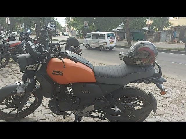 new Yamaha fzx ride review in Kannada(short) full video