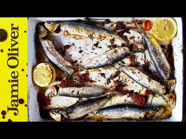 Roasted Sardines | Jamie Oliver