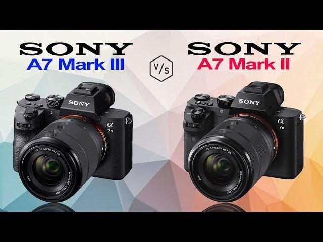 SONY Alpha A7 III vs SONY Alpha A7 II