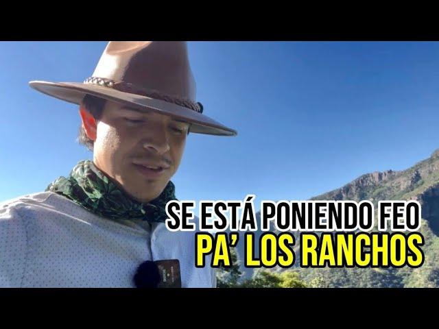 Así  están las cosas pal rancho