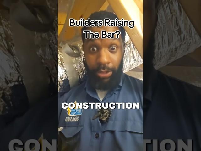 Builders Raising The Bar? #thataintright #newconstruction #homeinspection 