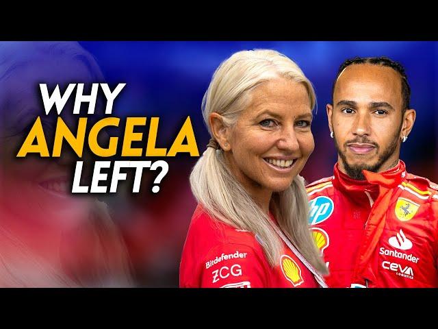 Why ANGELA CULLEN left LEWIS HAMILTON?