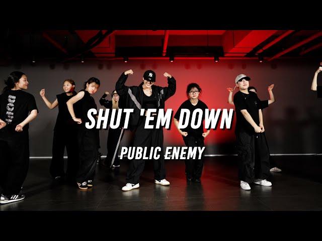 PUBLIC ENEMY - Shut 'Em Down (Bald Beat Breakapella) / MYO choreography