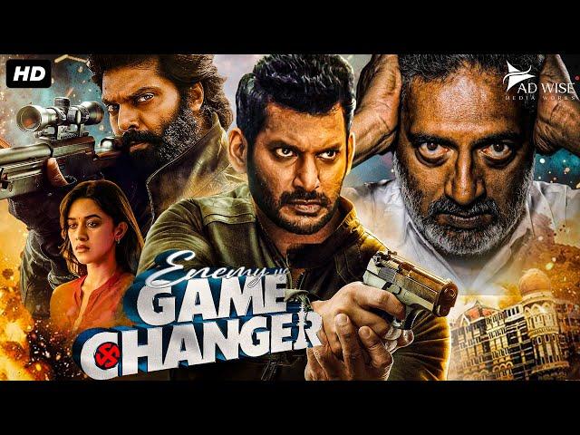 Vishal's ENEMY vs GAME CHANGER Full Hindi Dubbed Movie | Arya, Mirnalini, Prakash Raj | South Movie